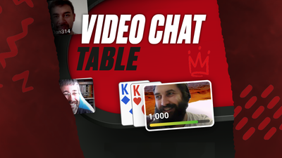 pokerstars webcame video chat home games
