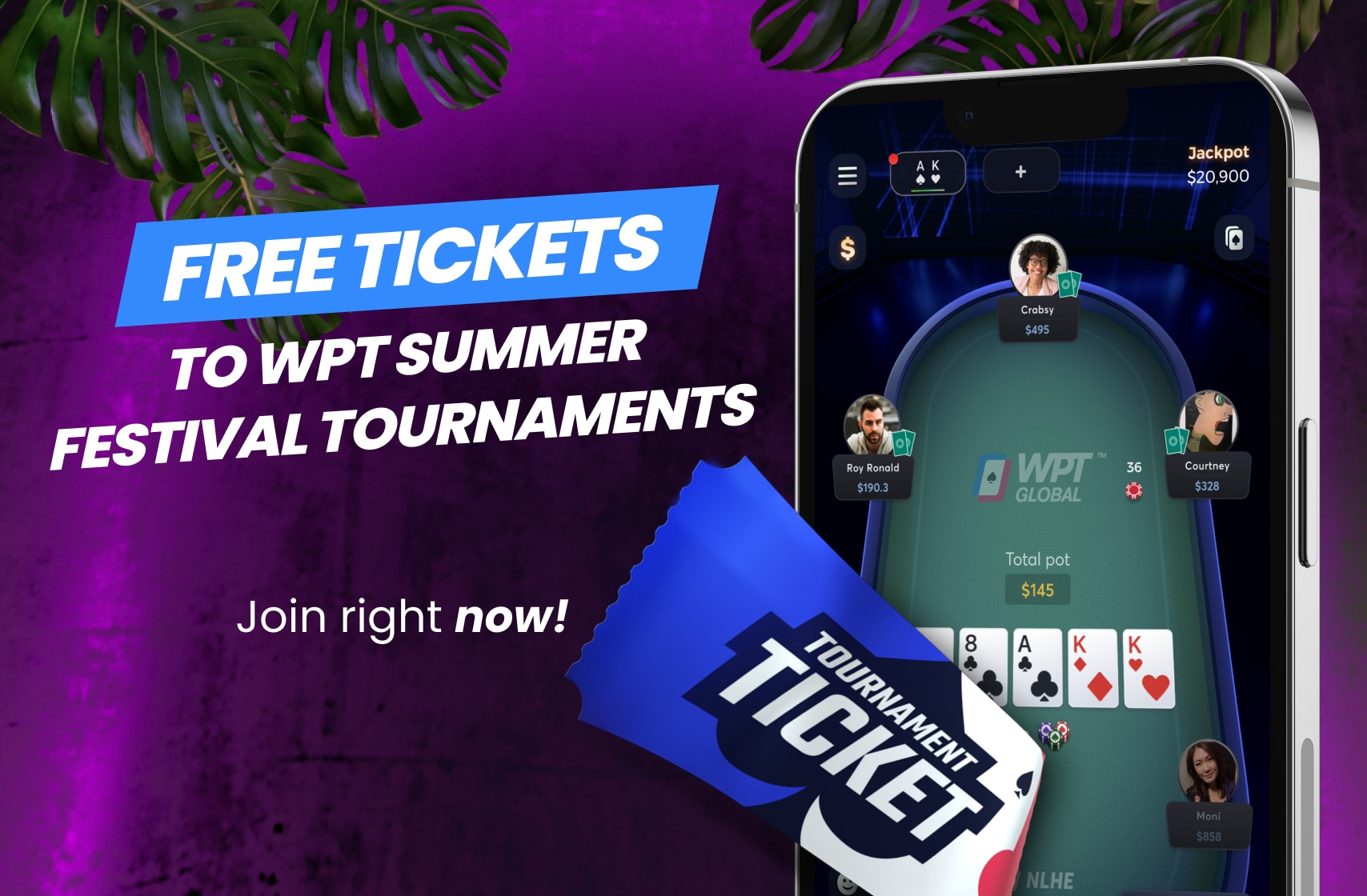 WPT Global Summer Festival's Schedule Has a Cool $3.5M GTD