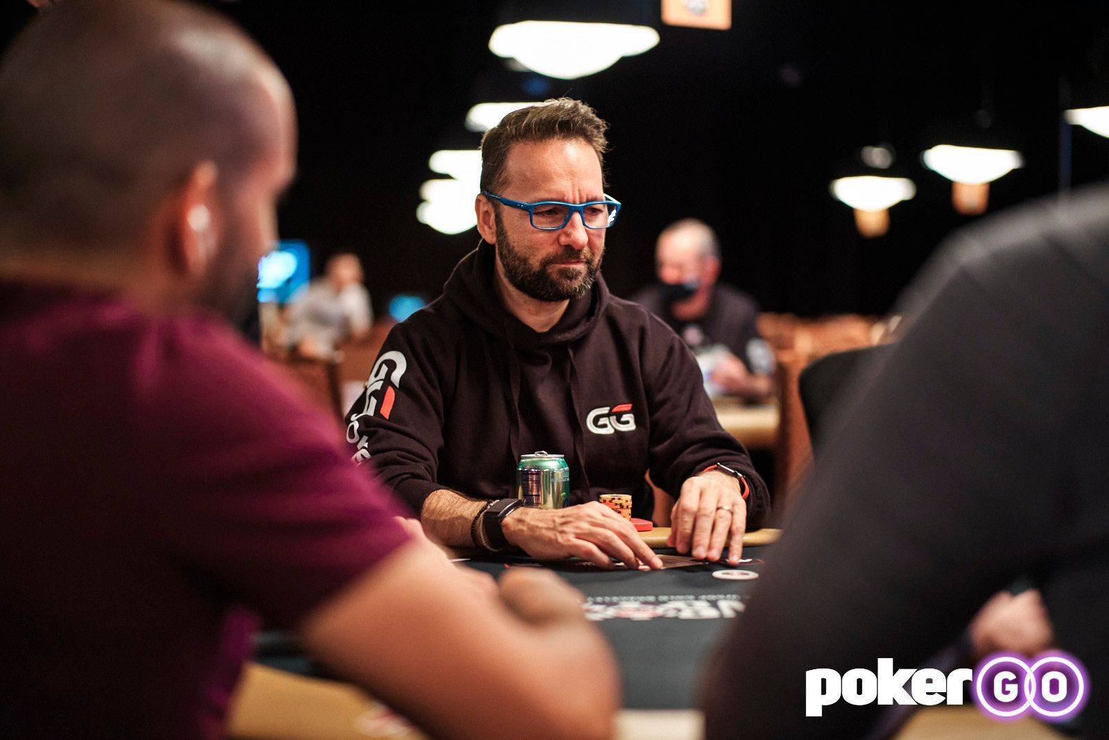 Daniel Negreanu is seen competing at the WSOP.