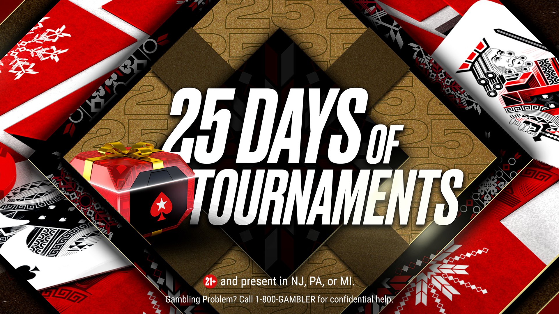 25 Days of Tournaments Coming to PokerStars ON