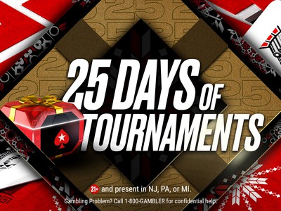 25 Days of Tournaments Coming to PokerStars ON