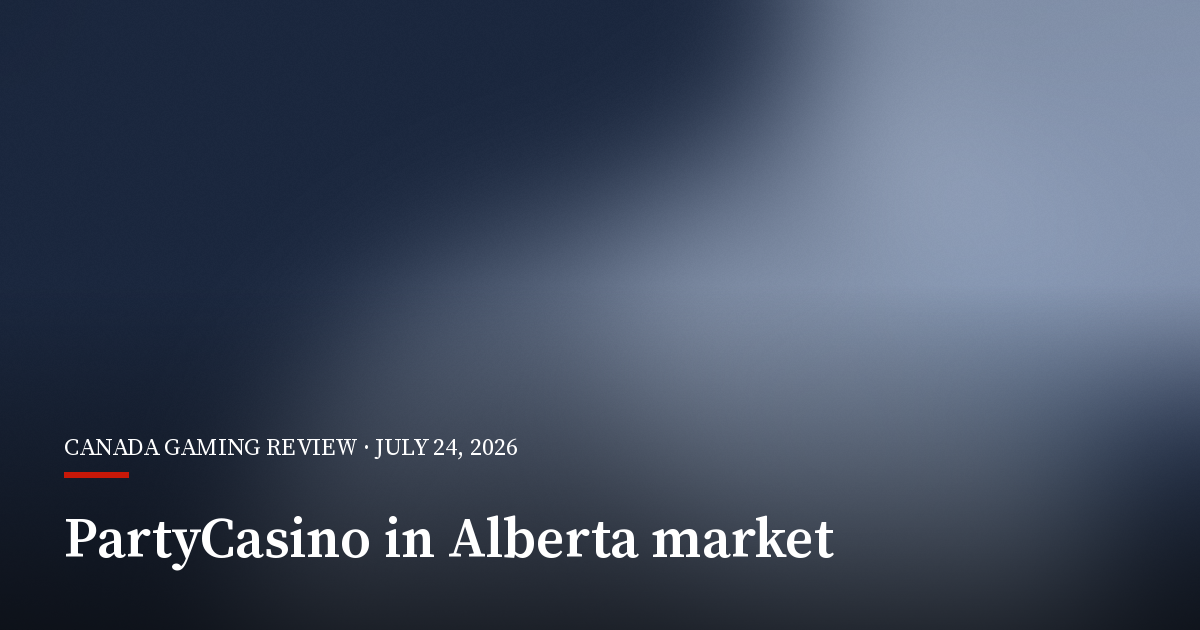 PartyCasino Joins Alberta's Regulated Online Market