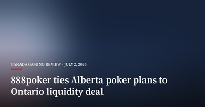 888poker Ties Alberta Poker Plans to Ontario Liquidity Deal