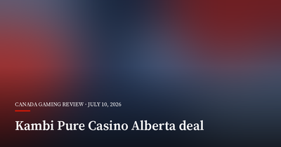 Kambi Lands Pure Casino Alberta Sportsbook Partnership
