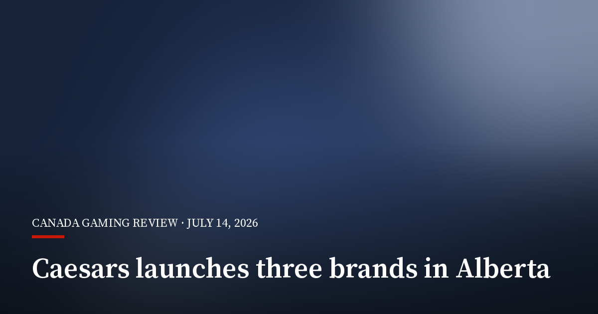 Caesars Launches Three Online Brands in Alberta