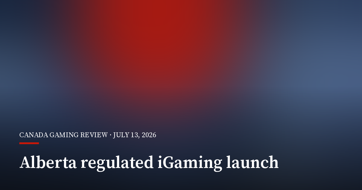 Alberta Opens Regulated Online Betting Market